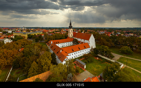 Church of Our Lady of the Snow in Szeged-stock-foto