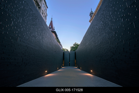 Memorial of Togetherness Budapest Hungary-stock-foto