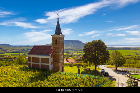 Poland cahpel in Hungary next to Hegymagas town-stock-foto