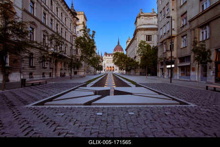 Memorial of Togetherness Budapest Hungary-stock-foto