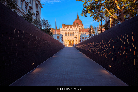 Memorial of Togetherness Budapest Hungary-stock-foto