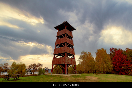 Kanyavar island Little balaton area in Hungary-stock-foto