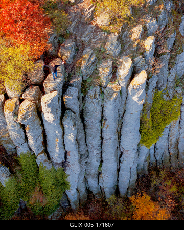 Saint Gerorge Hill in Hungary-stock-foto