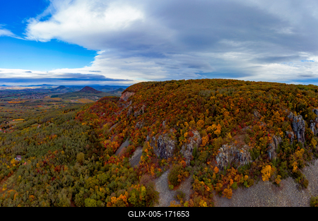 Saint Gerorge Hill in Hungary-stock-foto