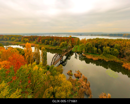 Kanyavar island Little balaton area in Hungary-stock-foto