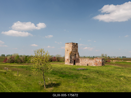 Soltszentimre - Csonka Torony-stock-foto