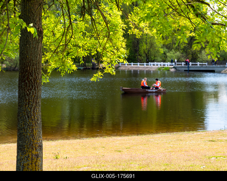 Splendid recreation place in south Hungary-stock-foto
