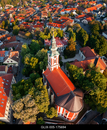 Belgrade serbian churc Szentendre Hungary-stock-foto