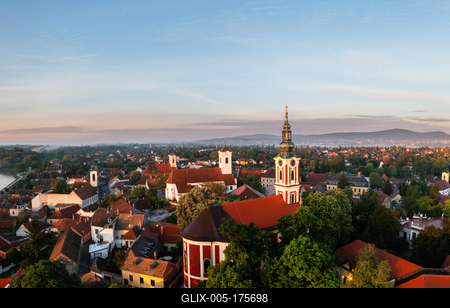 Belgrade serbian churc Szentendre Hungary-stock-foto