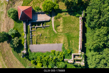 Fort of Onod town in Hungary-stock-foto