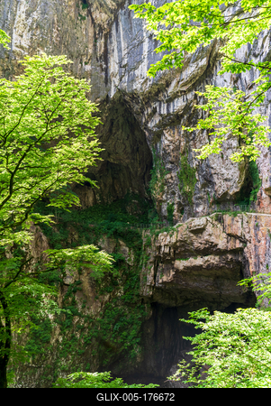Skocjan national park in Slovenia.-stock-foto