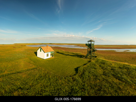 Kardoskut white lake in Hungary-stock-foto