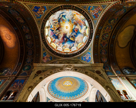 Szeged city dome in Hungary-stock-foto
