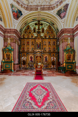 Serbian orthodox monastery in Graboc Hungary-stock-foto