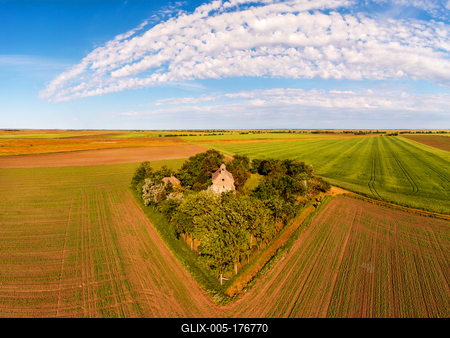 Saint Stephen chapel in Nagykopancs Hungary-stock-foto