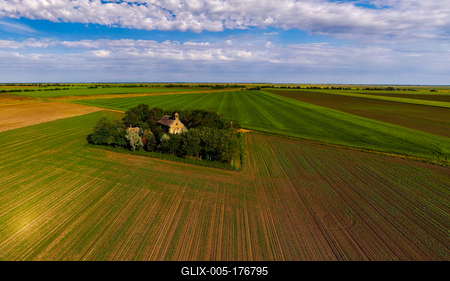 Saint Stephen chapel in Nagykopancs Hungary-stock-foto