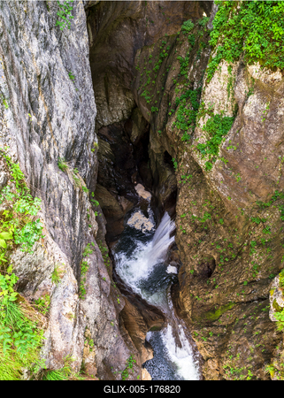 Skocjan national park in Slovenia.-stock-foto