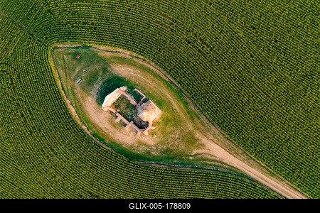 Pusztatorony near by Somogyvamos village in Hungary.-stock-foto