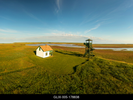 Kardoskut white lake in Hungary-stock-foto