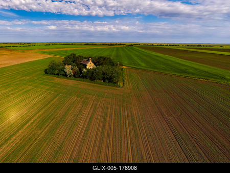Saint Stephen chapel in Nagykopancs Hungary-stock-foto
