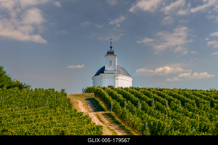 Terez chapel in Tokaj region Hungary-stock-foto