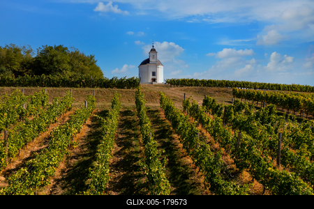 Terez chapel in Tokaj region Hungary-stock-foto
