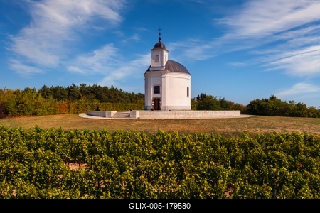 Terez chapel in Tokaj region Hungary-stock-foto