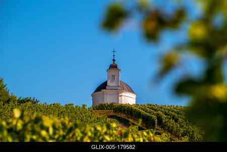 Terez chapel in Tokaj region Hungary-stock-foto