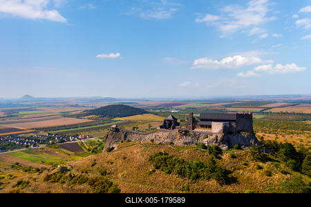 Castle of Boldogko in Hungary-stock-foto