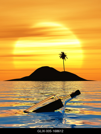 bottlemail-stock-foto