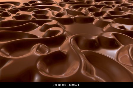 chocolate ornament_3-stock-foto