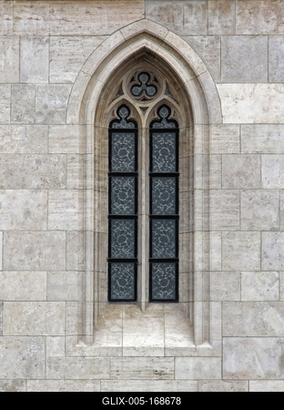 gothic window1-stock-foto