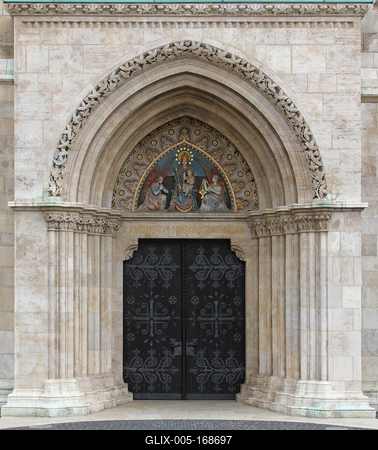 gothic gate1-stock-foto