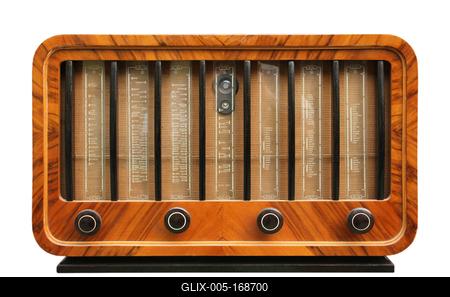 old radio-stock-foto
