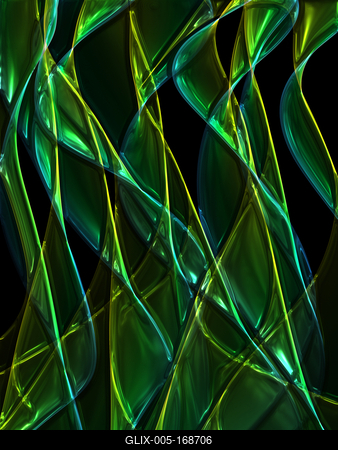 glass waves-stock-foto