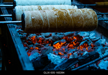 Kürtőskalács-stock-foto