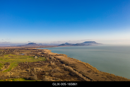 balatoni vízpart-stock-foto