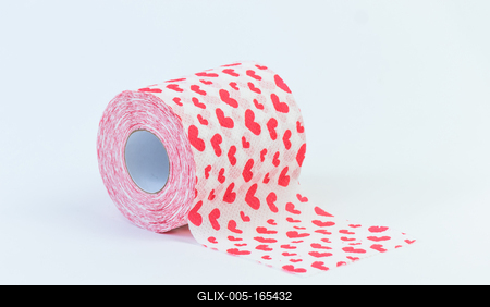 Tolilet paper on the white background-stock-foto