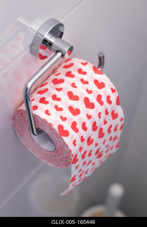 Tolilet paper on the white background-stock-foto