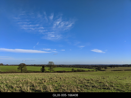 english farm land, field-stock-foto