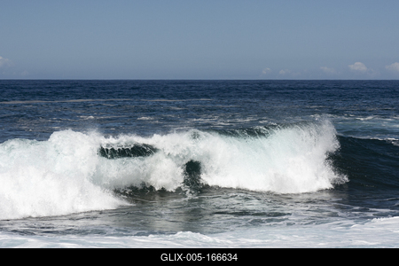 Beach, summer, ocean, waves, sand-stock-foto