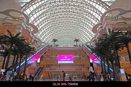 New Century Global Center, Chengdu, Sichuan, China-stock-foto
