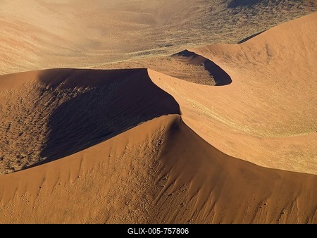 Dunes near Sossusvlei, aerial picture, Namibia, Africa-stock-foto