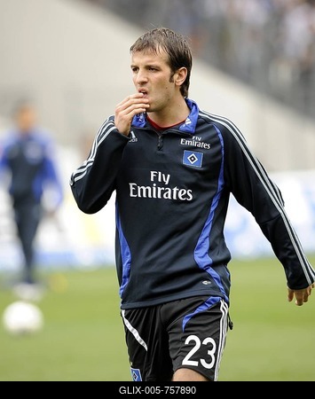 Rafael VAN DER VAART, Hamburger SV footballer-stock-foto