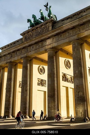 Brandenburg Gate, Berlin, Germany-stock-foto