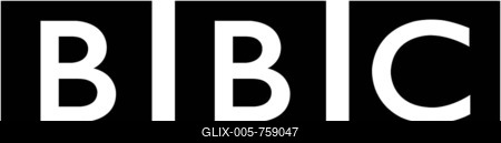 Logo BBC, British Broadcasting Corporation, broadcasting company, television station-stock-foto