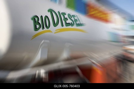 Tanker, carrying Biodiesel-stock-foto