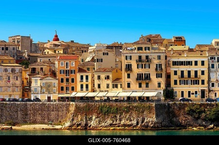 Historic centre of Corfu, UNESCO World Hertitage, Ionian Islands, Greece, Europe-stock-foto