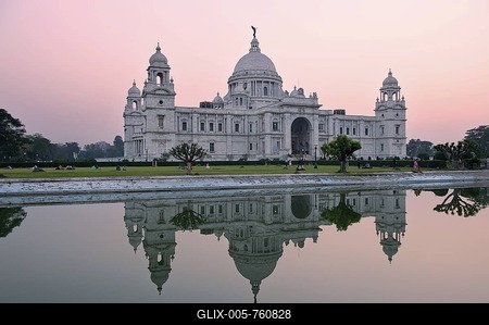 Queen Victoria Memorial, museum, Calcutta or Kolkata, West Bengal, India, Asia-stock-foto