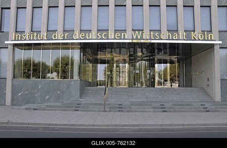 Institut der deutschen Wirtschaft, Institute of German Economy, Economic Research Institute, moved from the south into the center of the city in August 2009, Cologne, North Rhine-Westphalia, Germany, Europe-stock-foto
